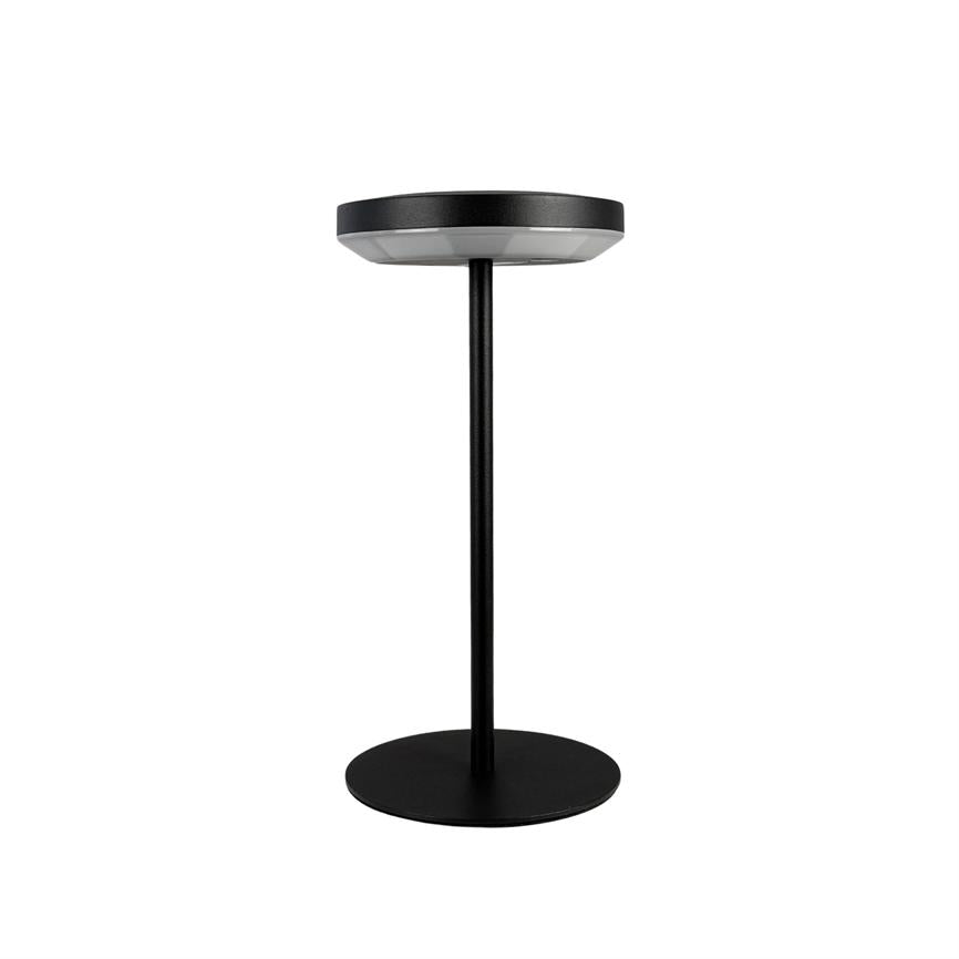 Dyberg Larsen Otera bordlampe solar sort 25 cm ute