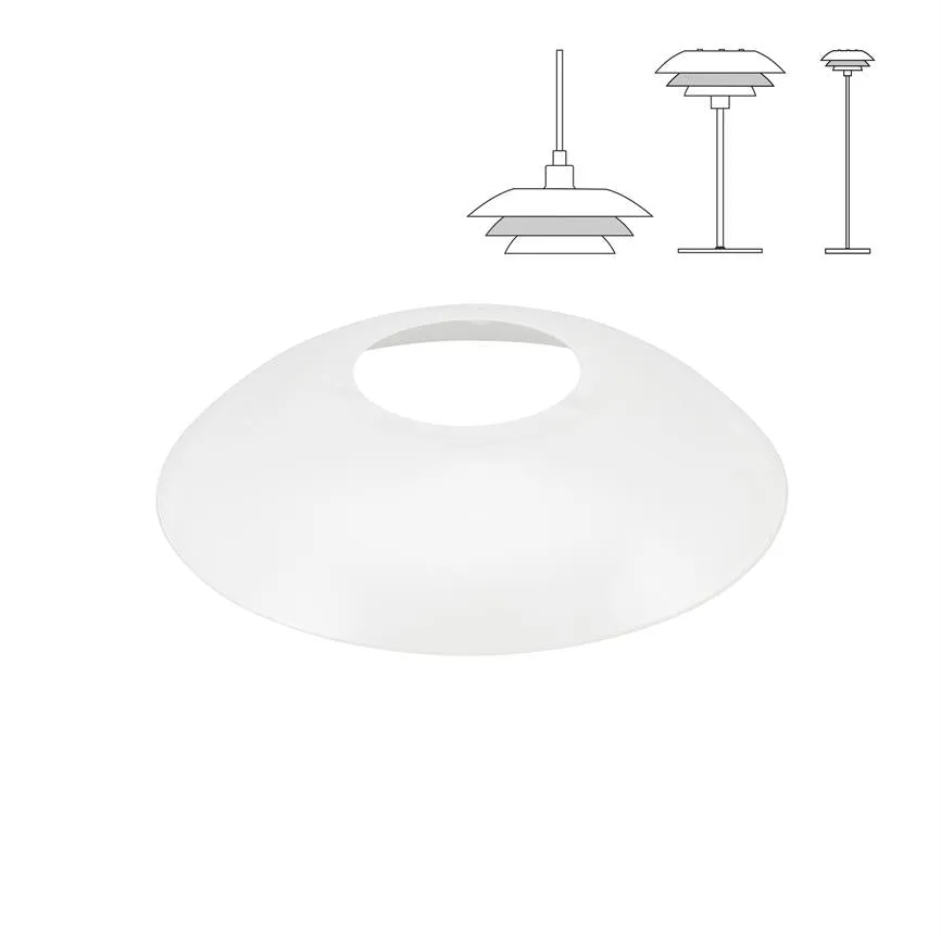Dyberg Larsen DL31 reserveglass midtskjerm munnblåst