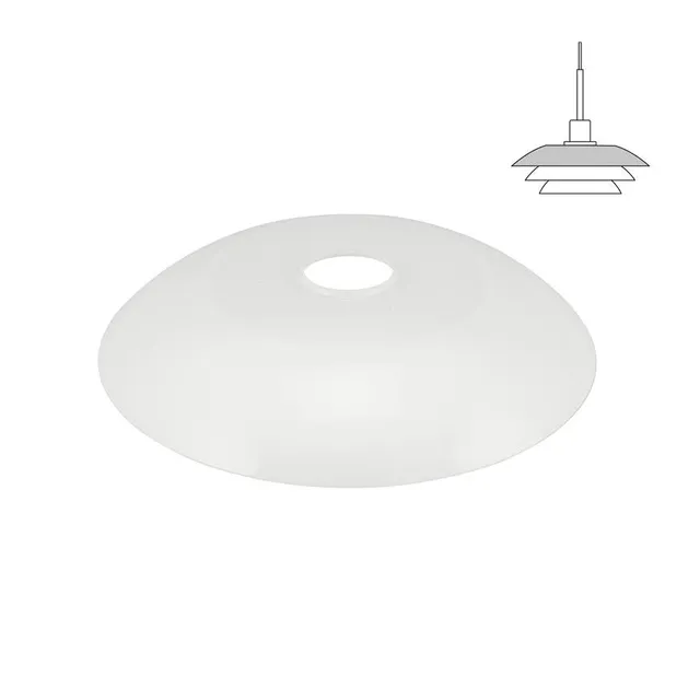 Dyberg Larsen DL31 pendel reserveglass topp 3-pk