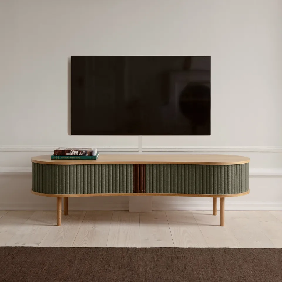 UMAGE Audacious TV-benk eik med oppbevaring