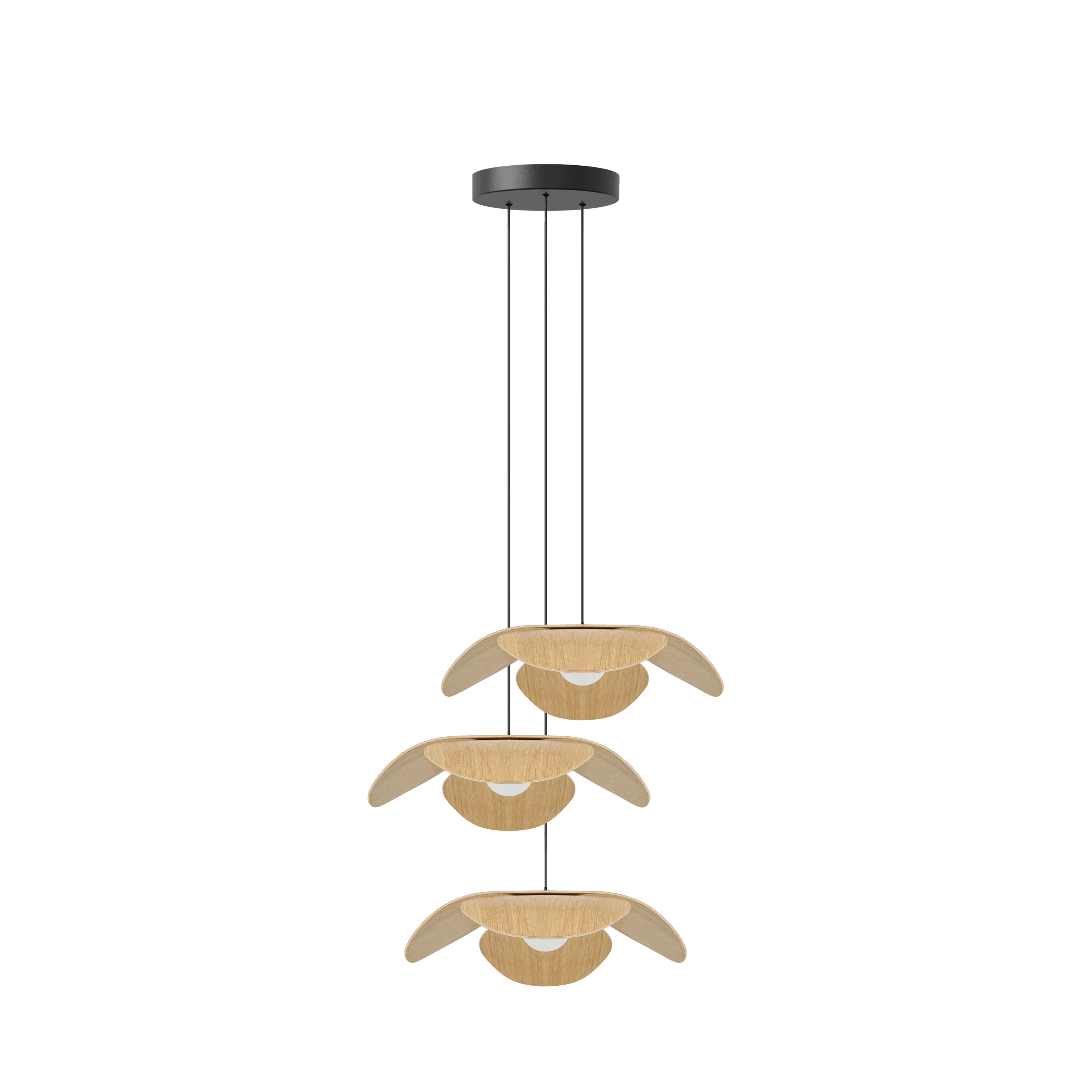 UMAGE Forget Me Not cluster 3 lampsett 3-pk eikefiner