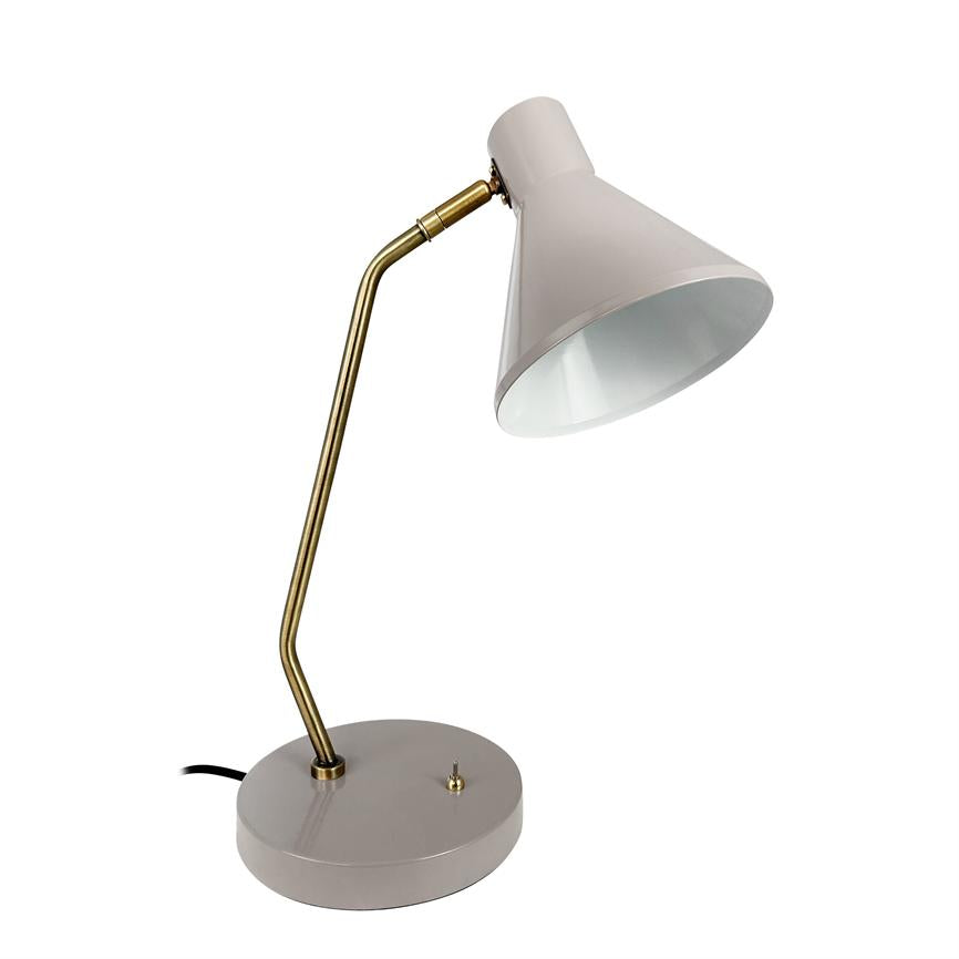 Dyberg Larsen Sleep bordlampe brun varm nattbordslampe