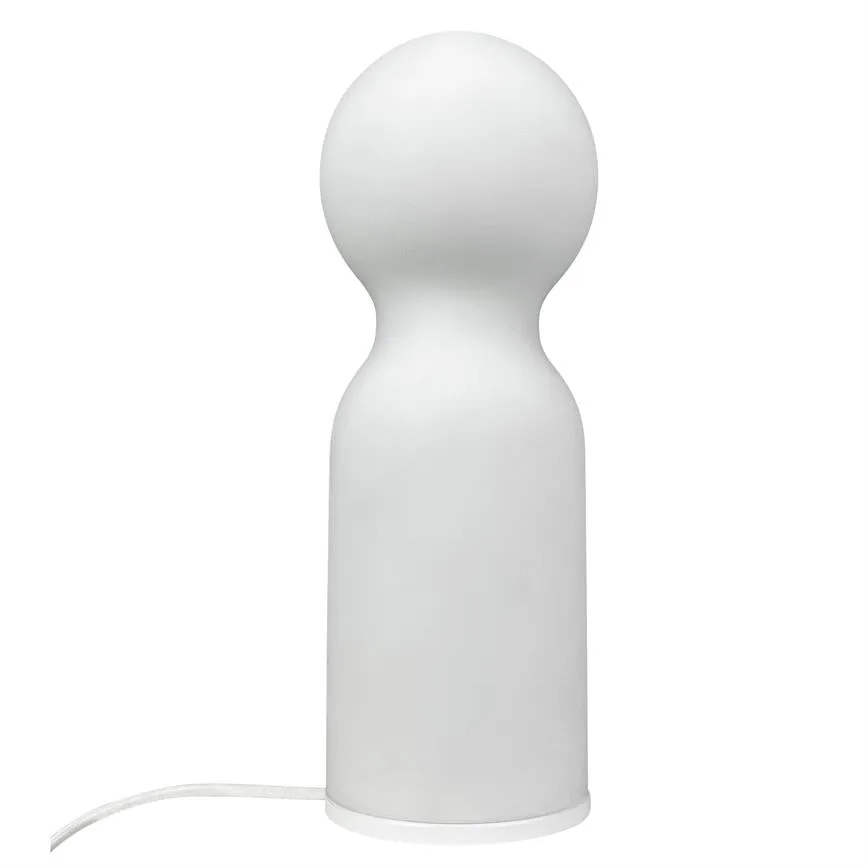 Dyberg Larsen Harper bordlampe opal kjegleformet
