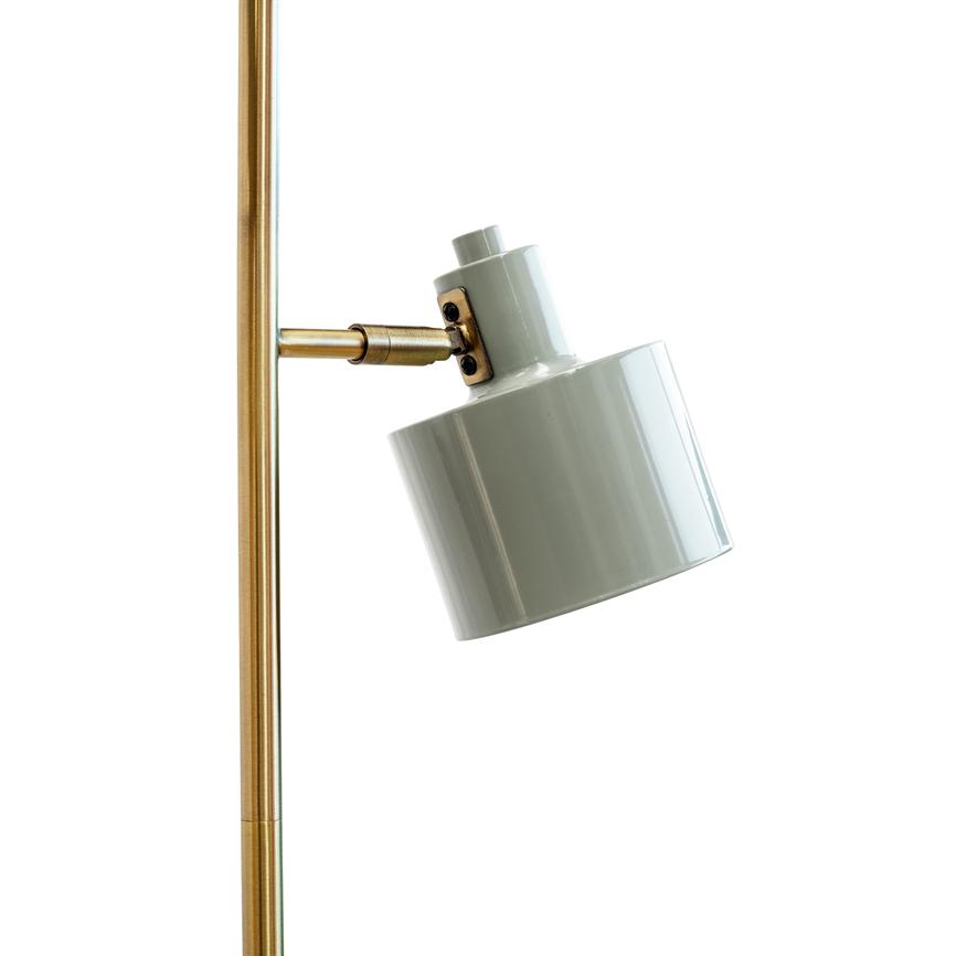 Dyberg Larsen Ocean gulvlampe oliven messing