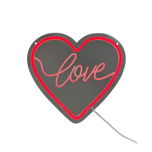 Dyberg Larsen LED-skilt Love vegglampe neon
