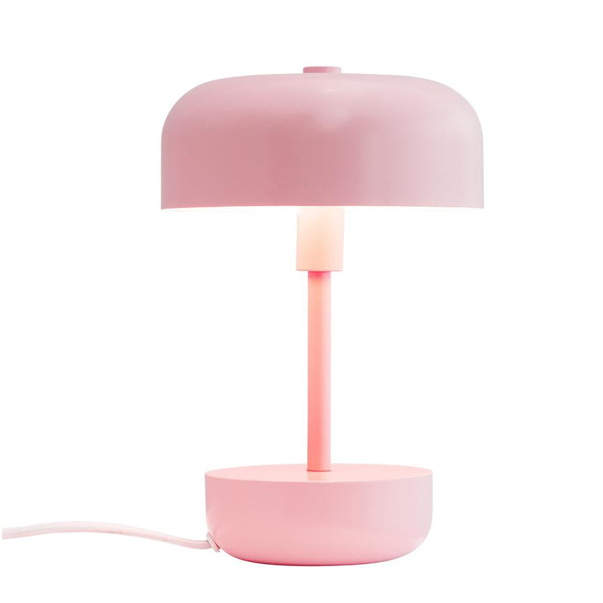 Dyberg Larsen Haipot bordlampe lyserosa G9