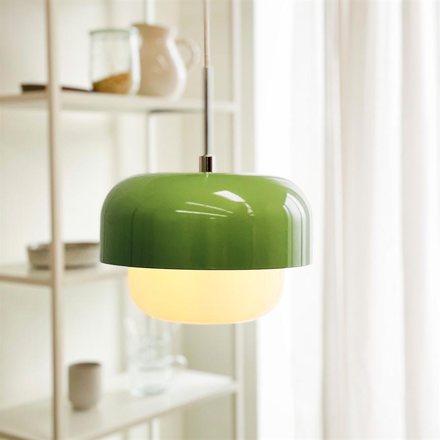 Dyberg Larsen Haipot pendel matcha grønn aluminium