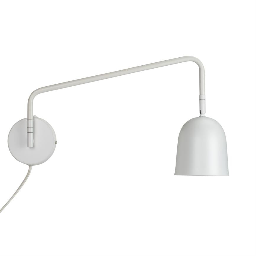 Dyberg Larsen Manchester vegglampe hvit E14