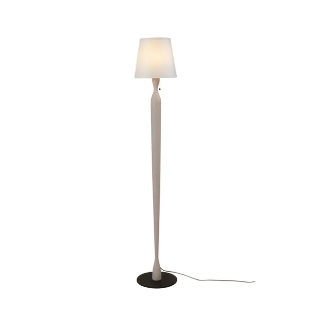 Zlamp Janzon 544-2417 gulvlampe bjørk hvit
