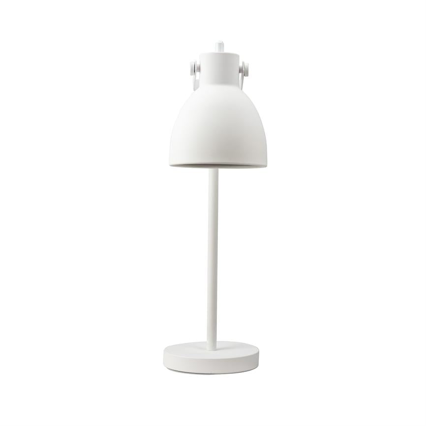Dyberg Larsen Coast bordlampe hvit metall