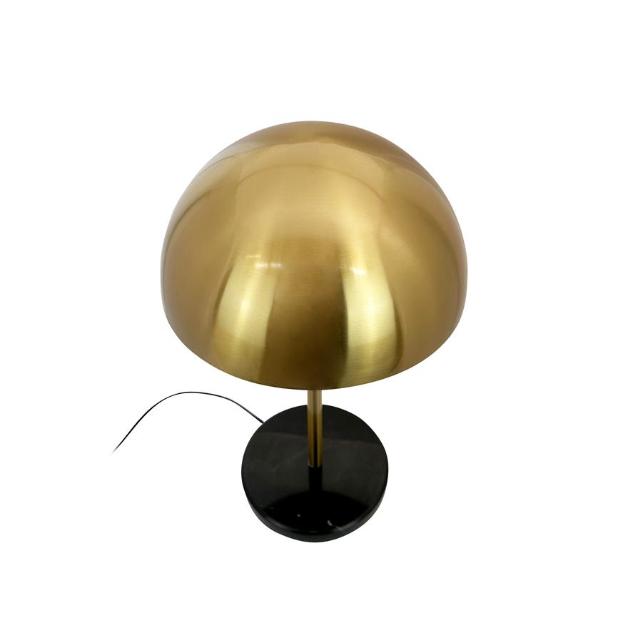 Dyberg Larsen Nancy bordlampe messing marmor