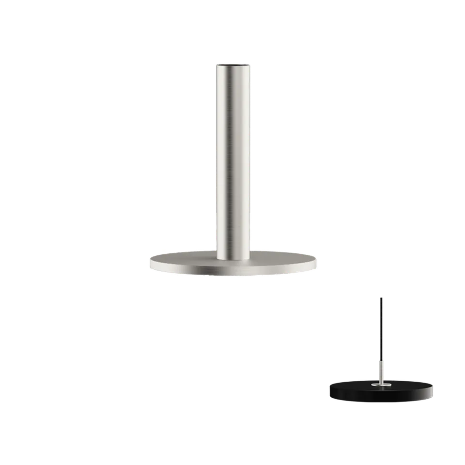 UMAGE Asteria metalldeksel Medium svart reservedel