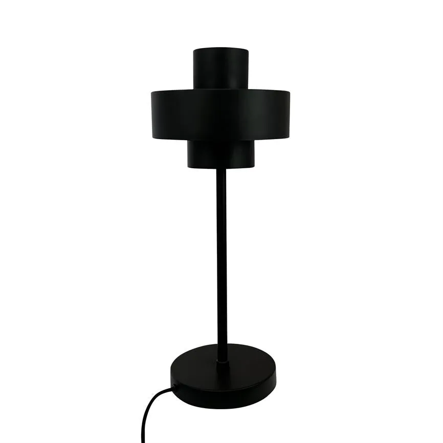 Dyberg Larsen Stoke bordlampe svart metall