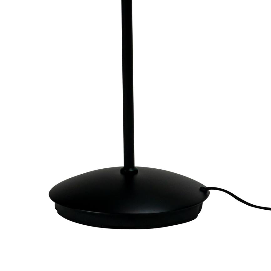 Dyberg Larsen Riflet gulvlampe opal stue