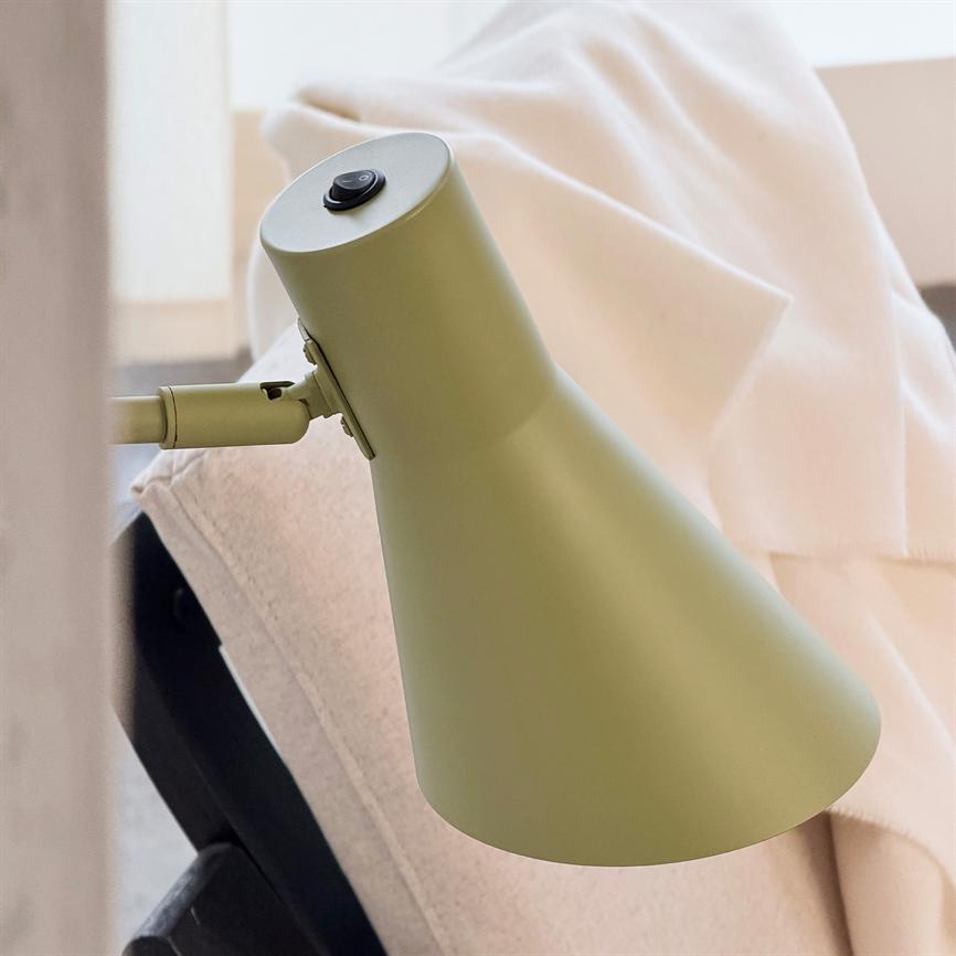 Dyberg Larsen DL12 vegglampe grønn soverom