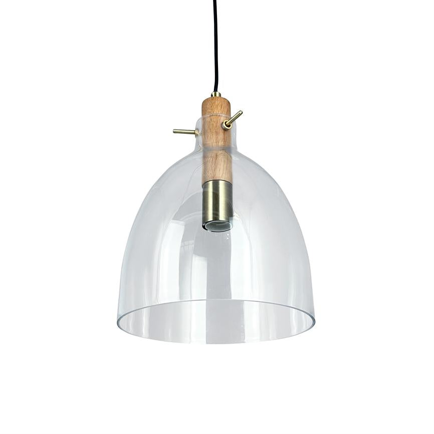 Dyberg Larsen Bistro Ø25 pendel eik messing