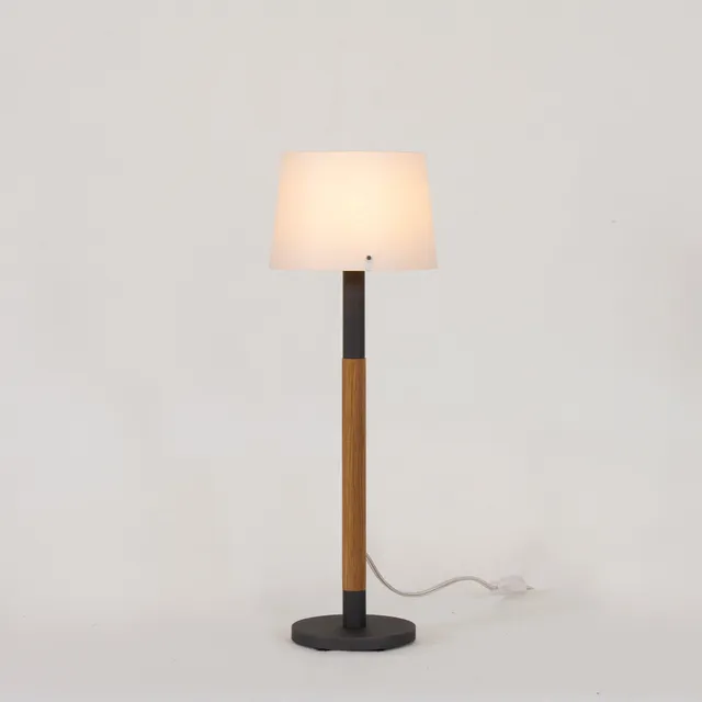 Zlamp Z-trä liten bordlampe ek morbærpapir
