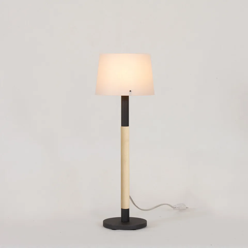 Zlamp Z 723-1412 bordlampe bjørk morbærpapir