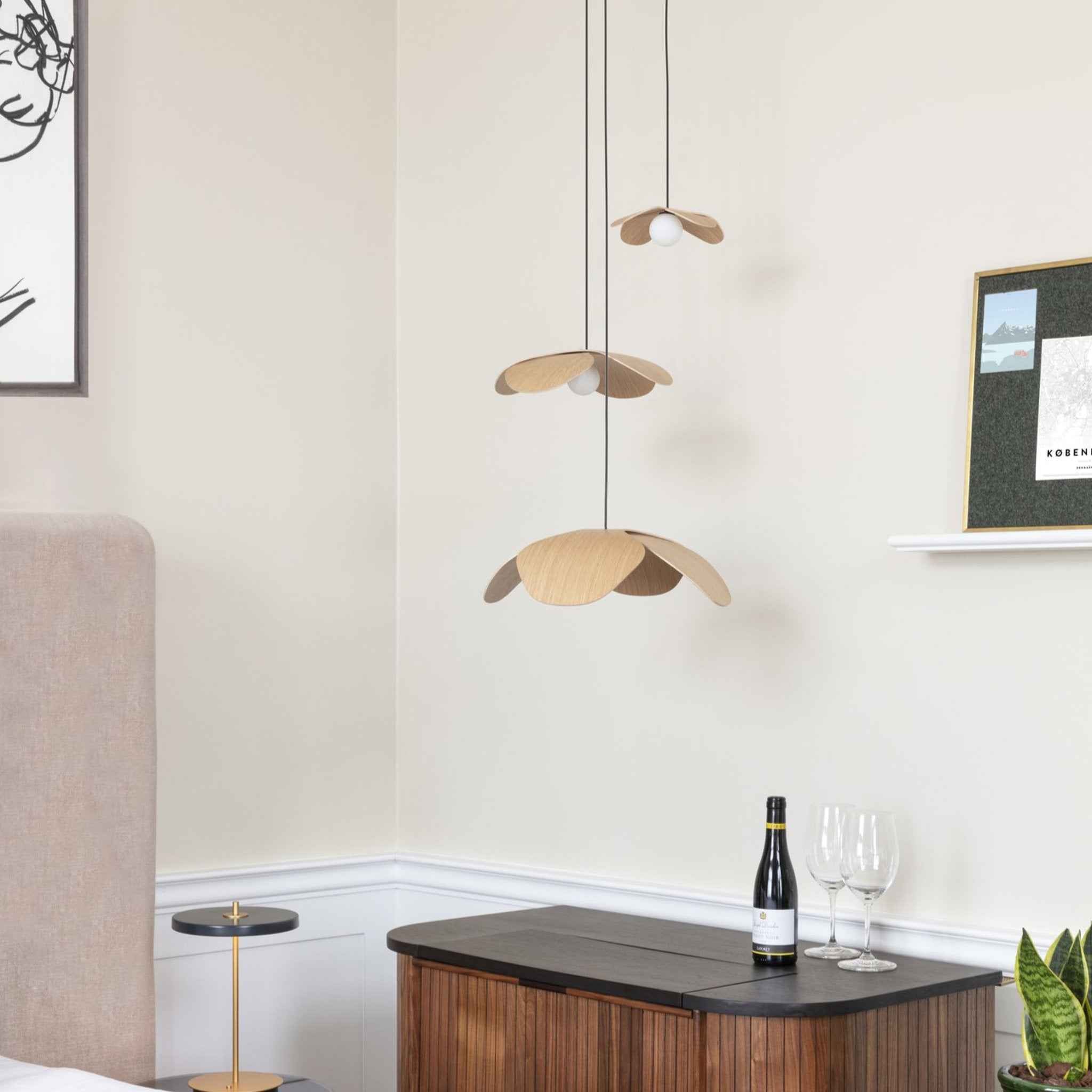 UMAGE Forget Me Not lampskjerm mini eikefiner