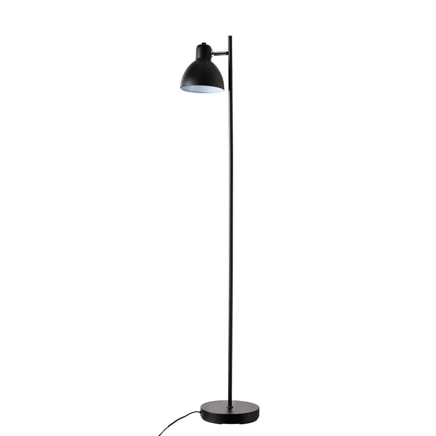 Dyberg Larsen Skagen gulvlampe sort leselampe