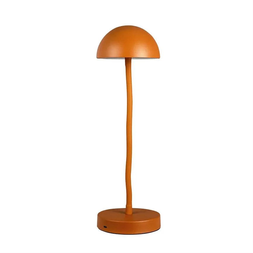 Dyberg Larsen Fonzy bordlampe terrakotta flex