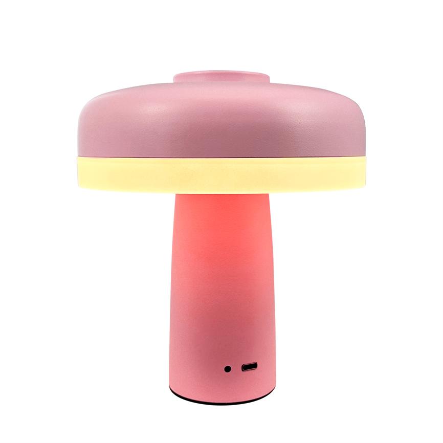 Dyberg Larsen Porter bordlampe LED rosa