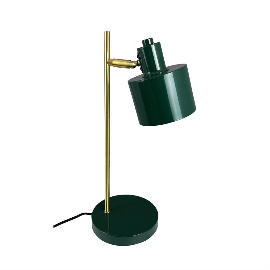 Dyberg Larsen Ocean bordlampe grønn messing