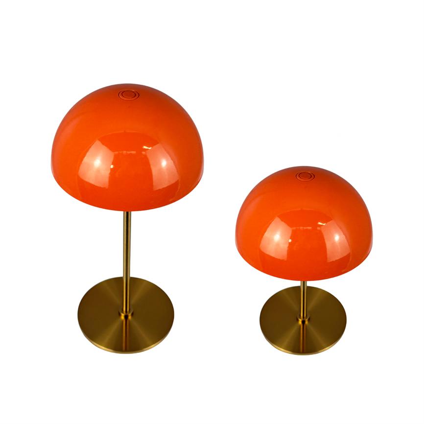 Dyberg Larsen Along mini bordlampe orange 2 stk LED