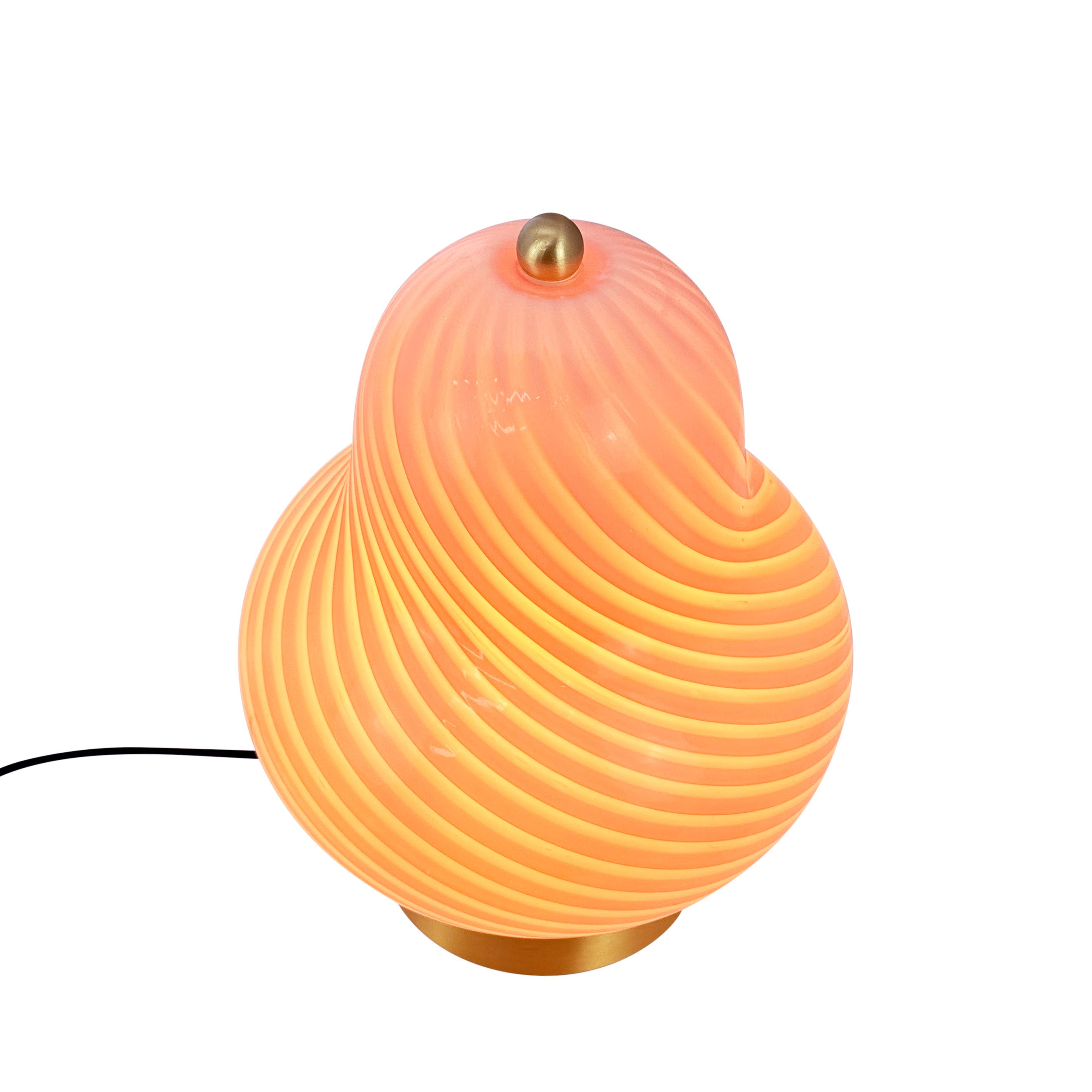 Dyberg Larsen Lucy bordlampe rosa glass