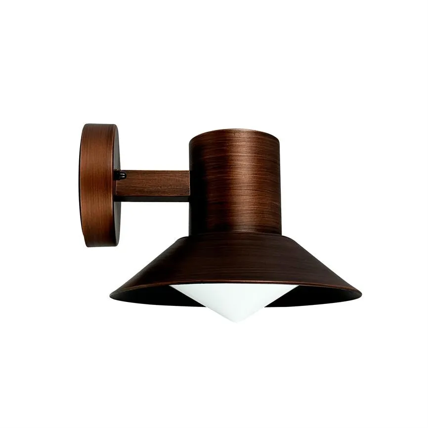 Dyberg Larsen Venice utendørslampe børstet kobber