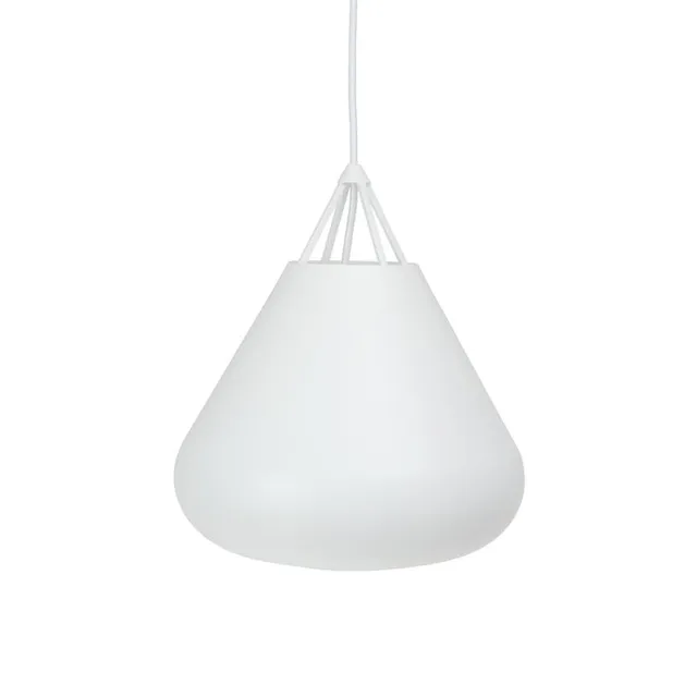 Dyberg Larsen Volta pendel hvit 26 cm kuppel