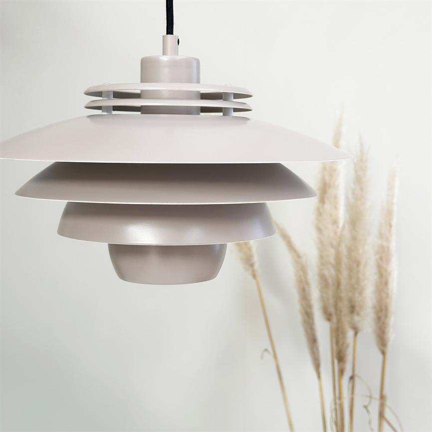 Dyberg Larsen Ejka Mini pendel beige – taklampe 4 skjermer