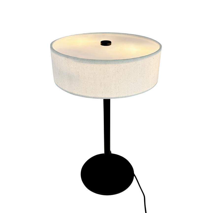 Dyberg Larsen Calix bordlampe tekstilskjerm