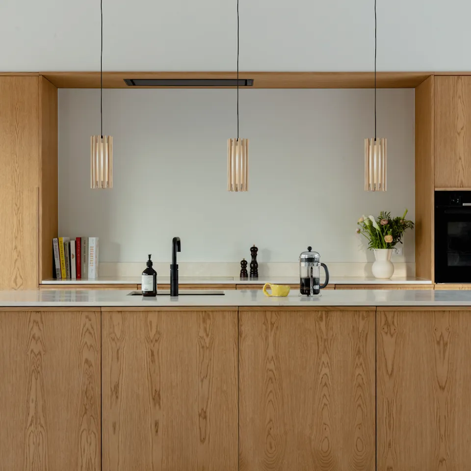 Umage Komorebi Circle lampskjerm mini eik tekstil