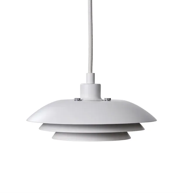 Dyberg Larsen DL20 pendel hvit 20 cm blendfri