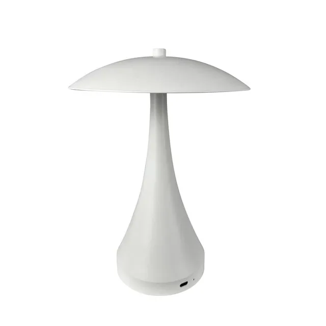 Dyberg Larsen Vienna LED bordlampe hvit oppladbar