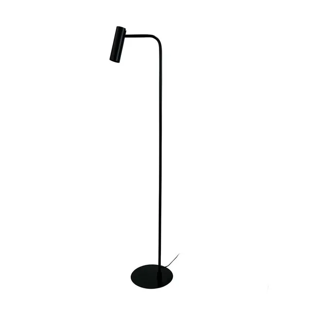 Dyberg Larsen Skagerrak gulvlampe svart – metall GU10