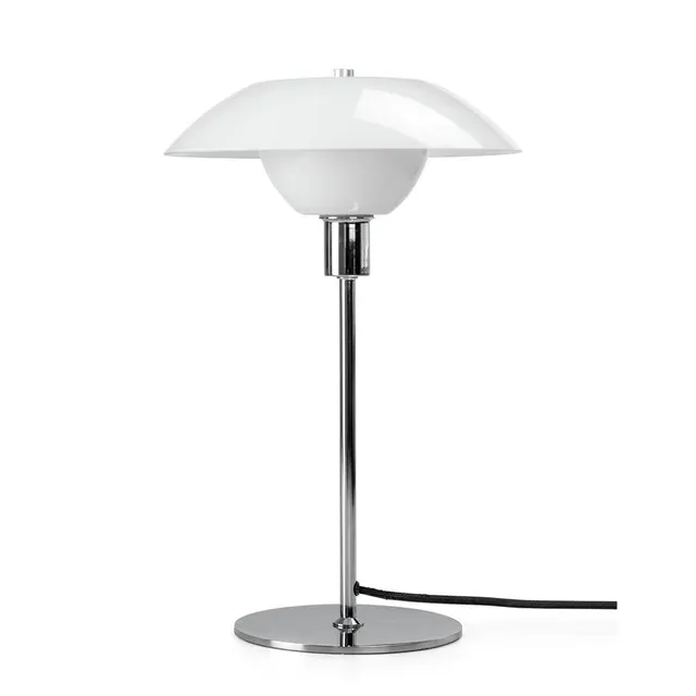 Dyberg Larsen Bergen bordlampe Ø25 opal krom