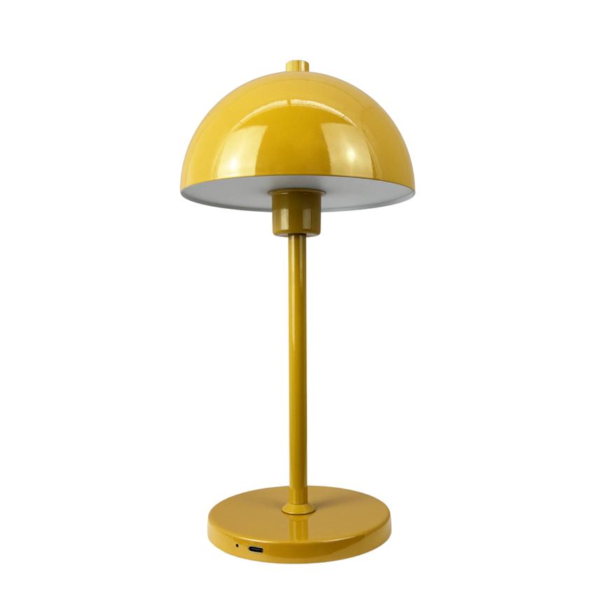 Dyberg Larsen Borås bordlampe karry oppladbar