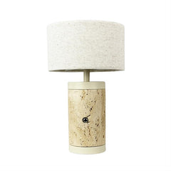 Dyberg Larsen Mellow bordlampe sort natur LED