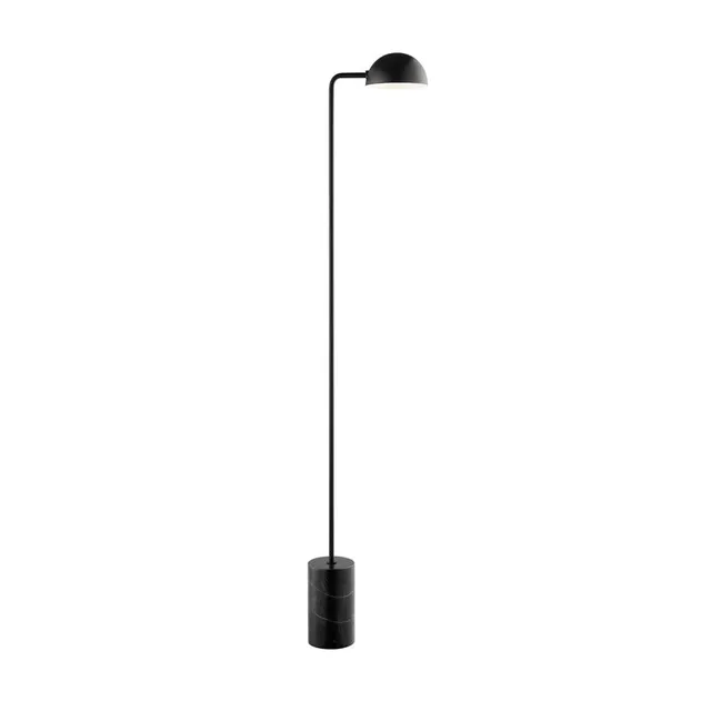 Dyberg Larsen Marble gulvlampe svart marmor