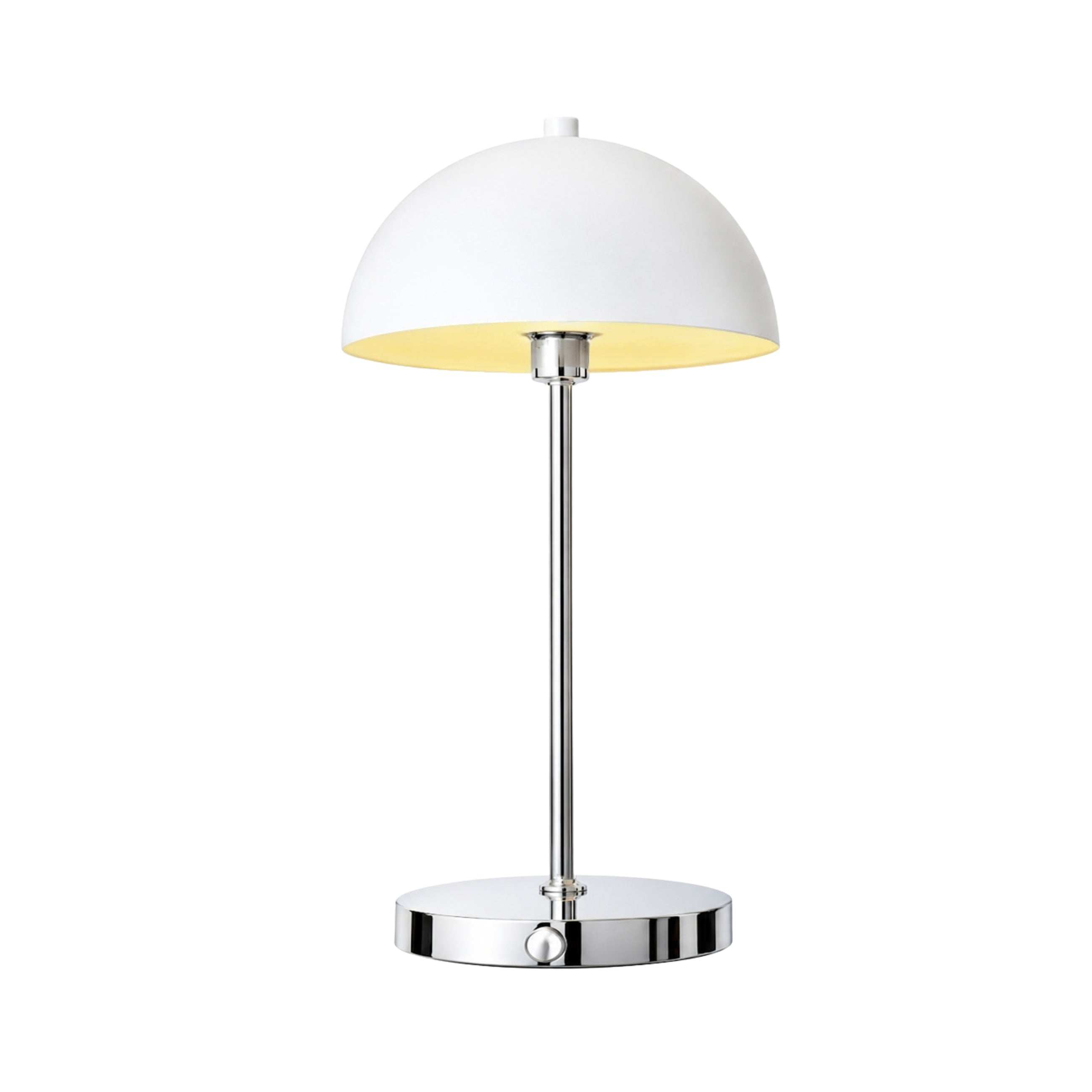 Dyberg Larsen Lago V2.0 bordlampe hvit oppladbar