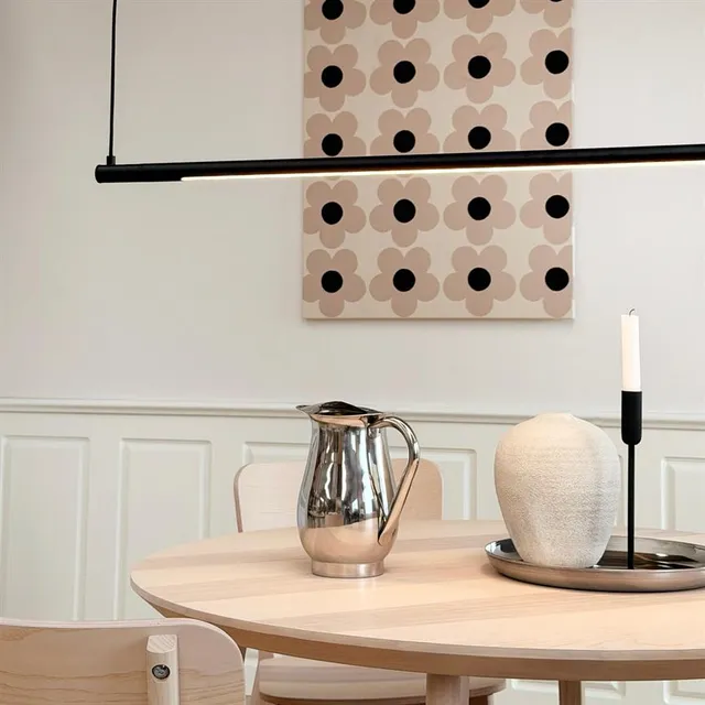 Dyberg Larsen Vagner langbordspendel sort LED