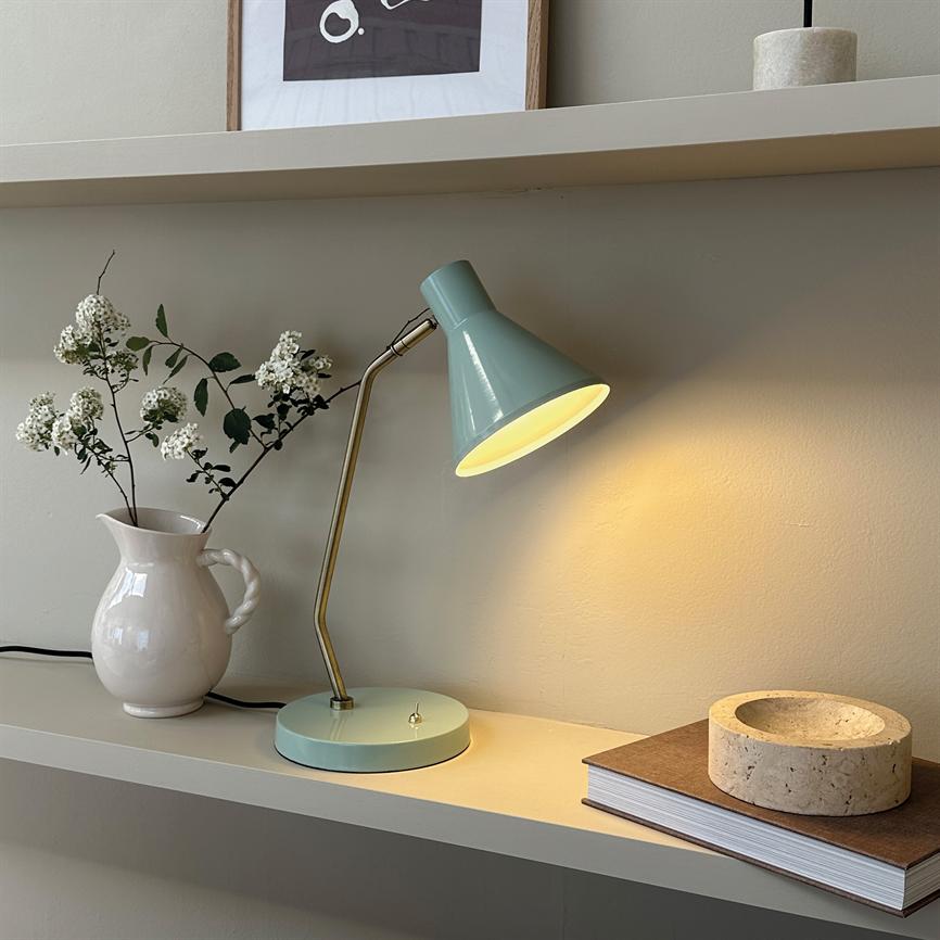 Dyberg Larsen Sleep bordlampe mint opal