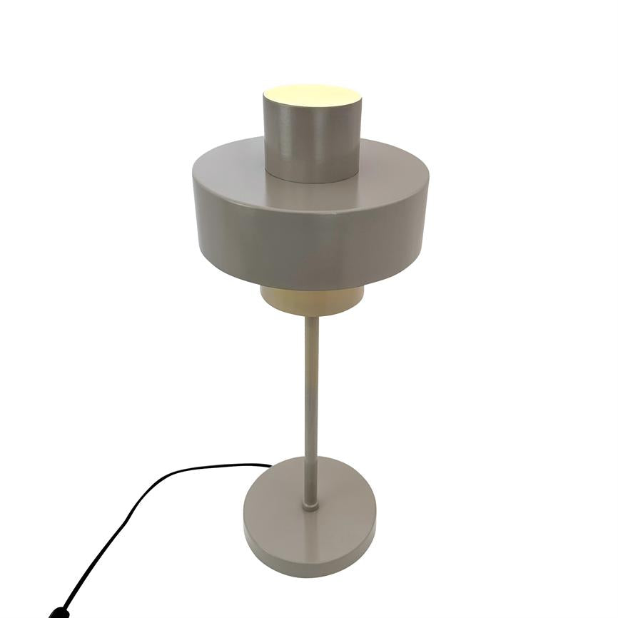 Dyberg Larsen Stoke bordlampe grå metall