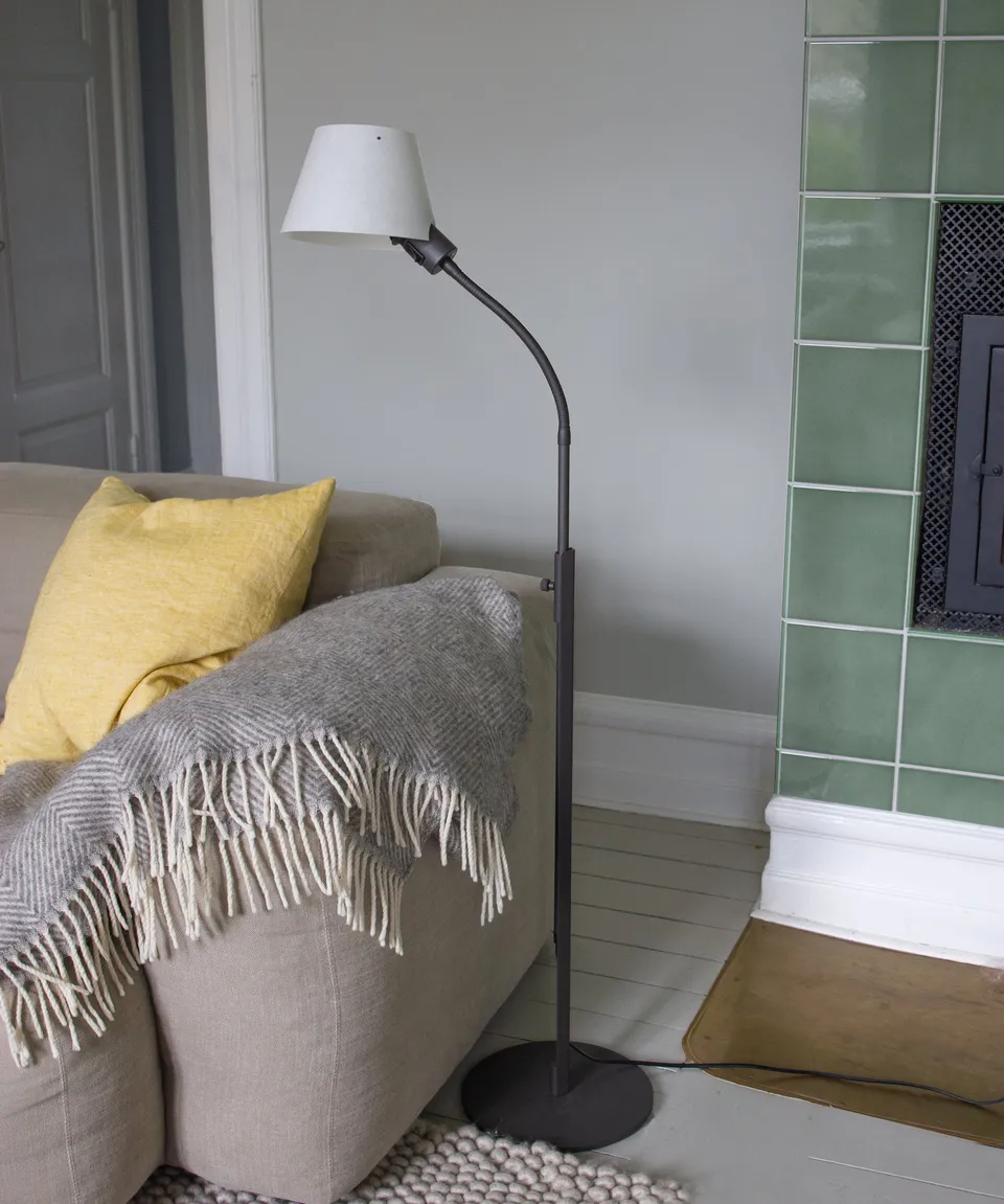 Zlamp Vega 147-1711 gulvlampe justerbar mørkegrå