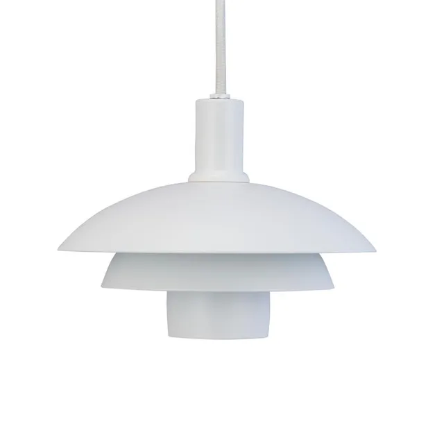 Dyberg Larsen Morph pendel Ø21 hvit metall E14