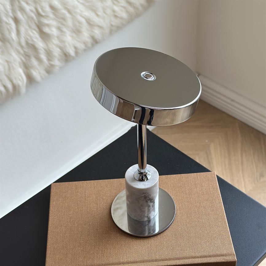 Dyberg Larsen Starlight Mini bordlampe krom