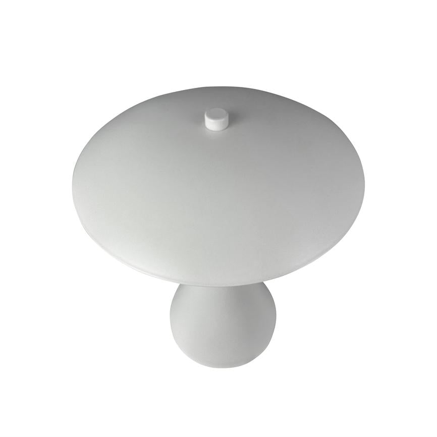 Dyberg Larsen Vienna LED bordlampe hvit oppladbar