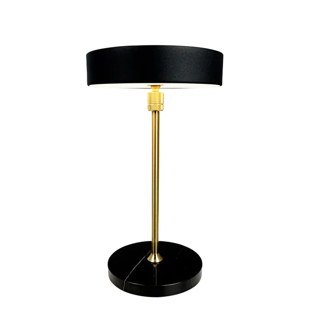 Dyberg Larsen Moonlight bordlampe sort marmor touch